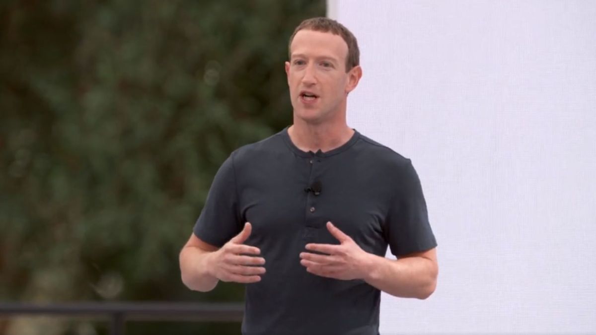 Mark Zuckerberg at Meta Connect 2023