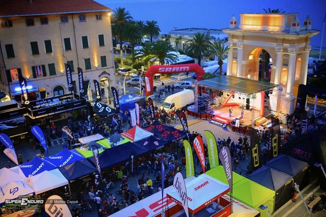 A view of the expo area in Finale Ligure