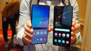 Samsung's new Lite versions of the Note 10 and S10.