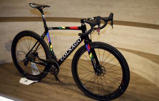 A new Colnago 'cross bike of World Champion Wout Van Aert