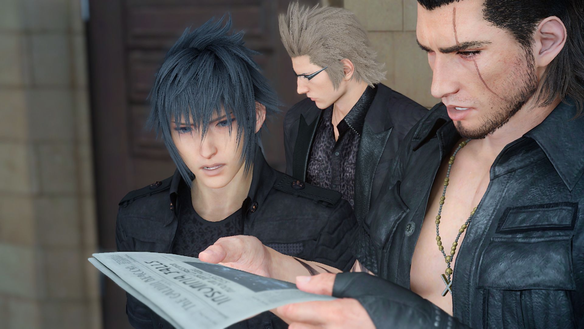 You should watch the Final Fantasy XV movie and anime before