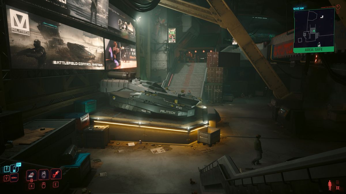 Cyberpunk 2077 Restricted Data Terminal locations - Tank