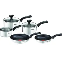 Tefal Comfort Max 5-Piece Stainless Steel Pots & Pan Set