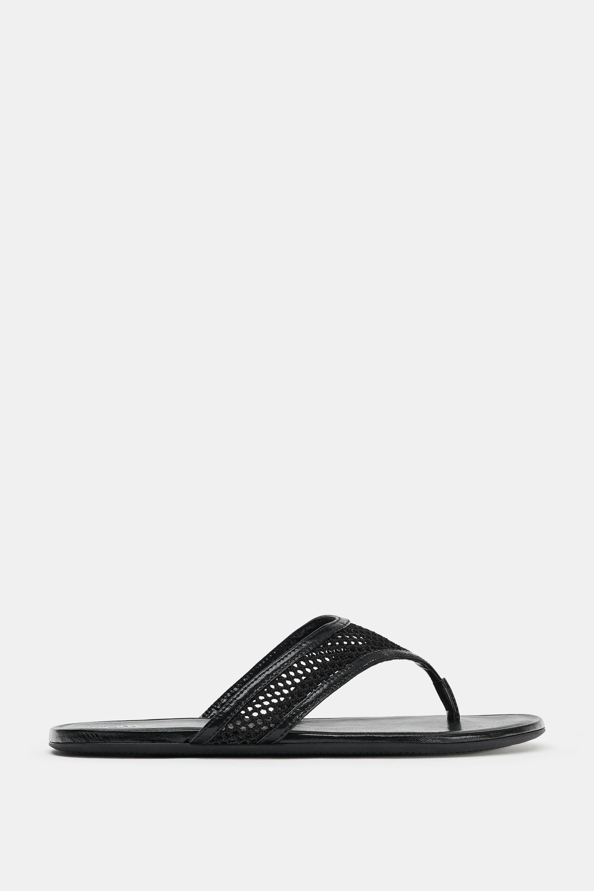 Mesh Slide Sandals