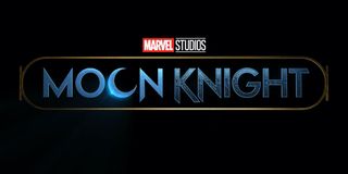 The logo for the upcoming series Moon Knight
