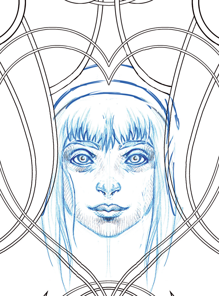 Shapes and positions are settled on