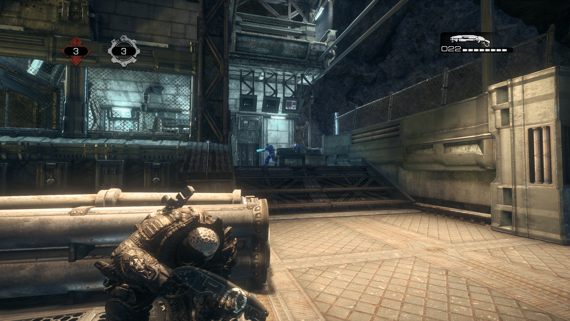 Gears of War Reloaded beta multiplayer screenshot