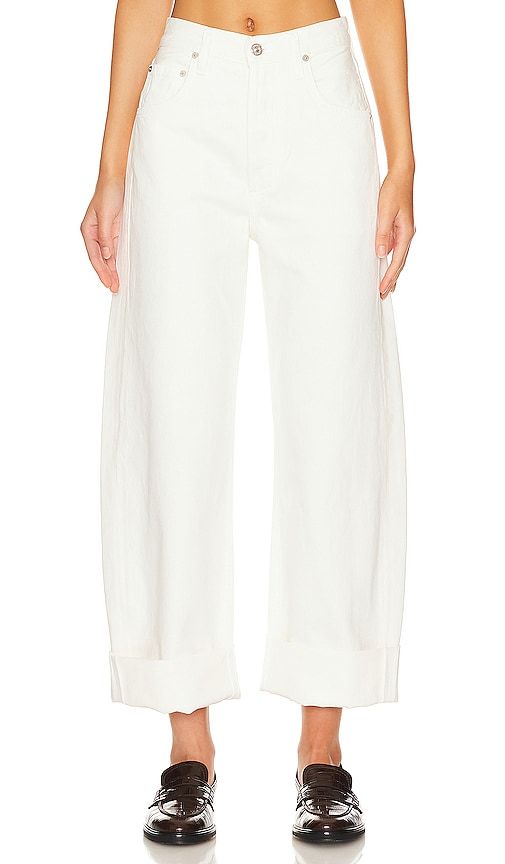Ayla Baggy Cuffed Crop Jeans