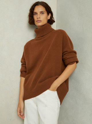 Eliza Wool-Cashmere Roll-Neck Jumper