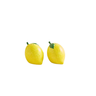 Yellow Lemon Shaped Salt & Pepper Set