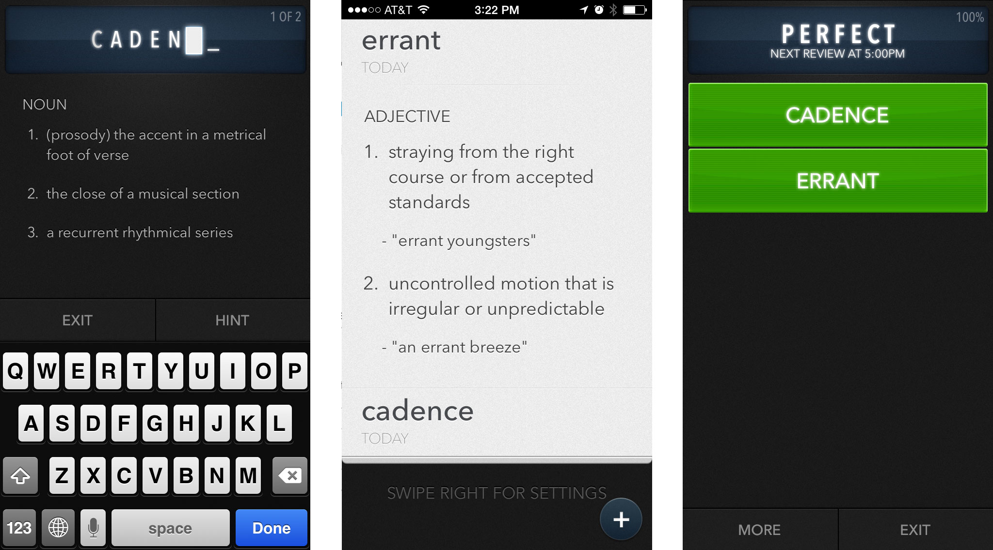 Best English dictionary apps for iPhone and iPad Word Vault