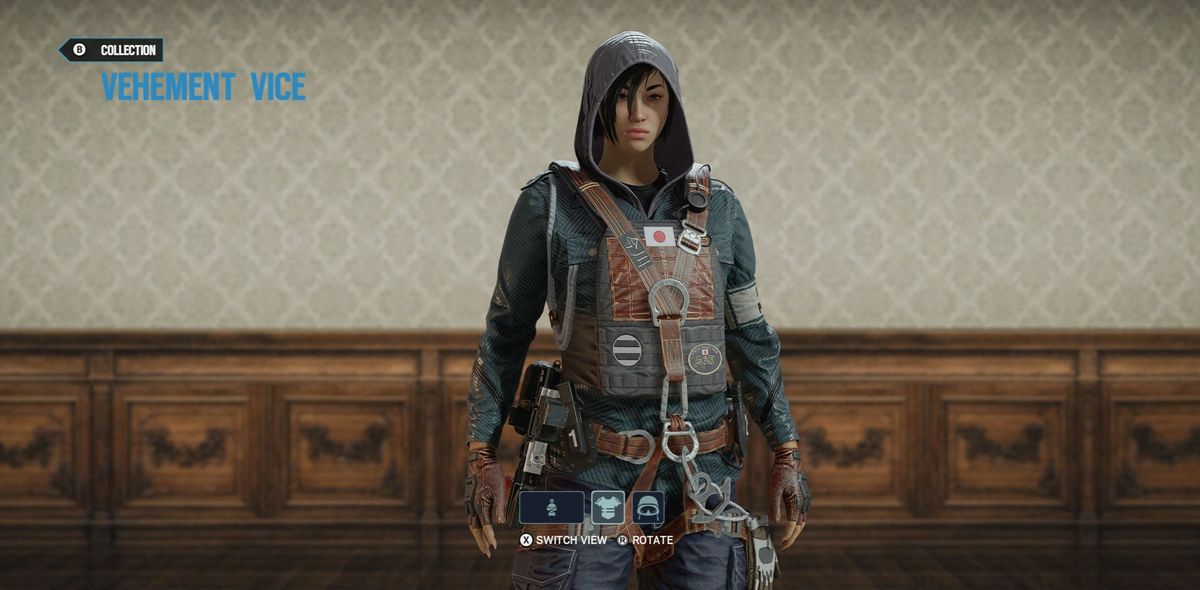 Rainbow Six Siege Vehement Vice Uniform (Hibana)