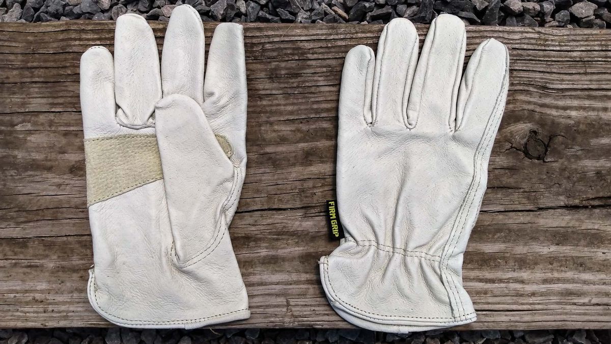 Firm Grip Pigskin Leather Work Gloves