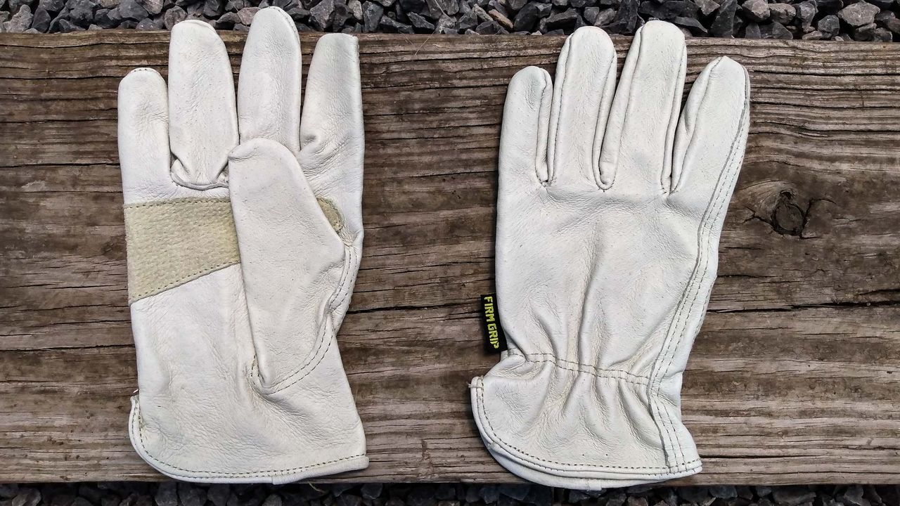 Firm Grip Pigskin Leather Work Gloves