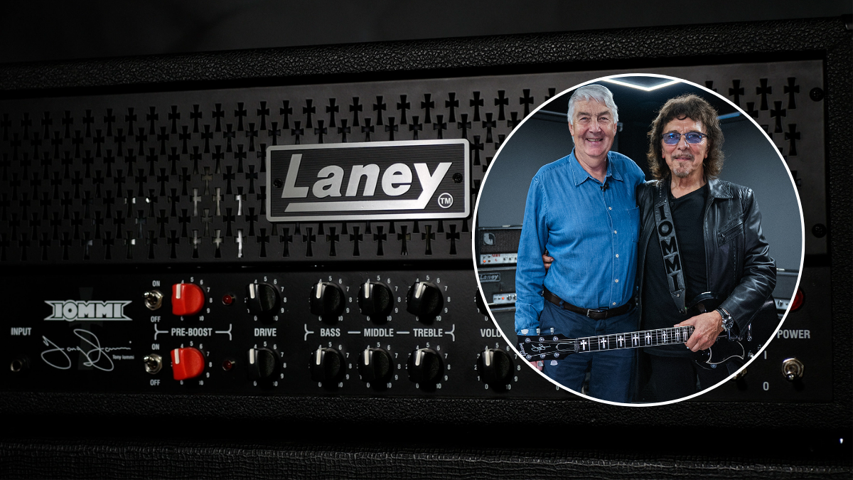 Laney amps and Tony Iommi
