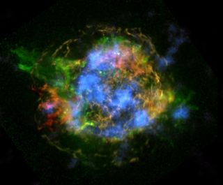 First Map of Radioactivity in Supernova Remnant
