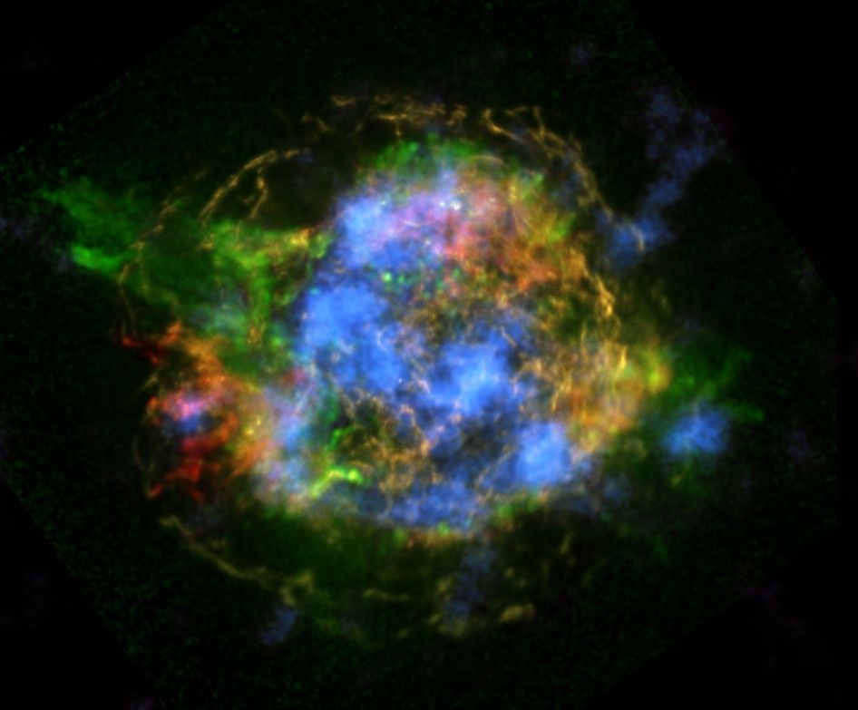 First Map of Radioactivity in Supernova Remnant