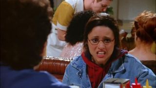 Elaine becomes George in The Opposite episode of Seinfeld