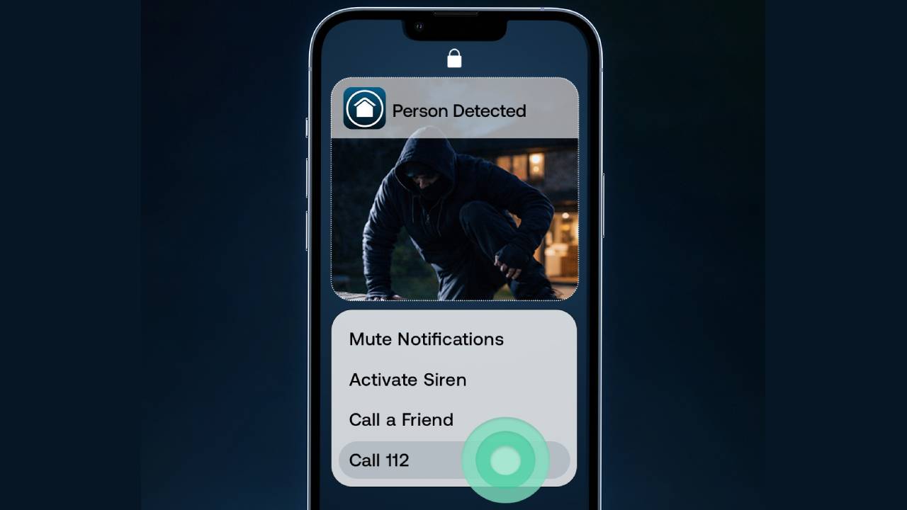 Arlo Emergency SOS button