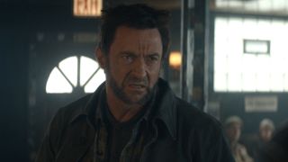 Wolverine looking angry in a bar in Deadpool 3