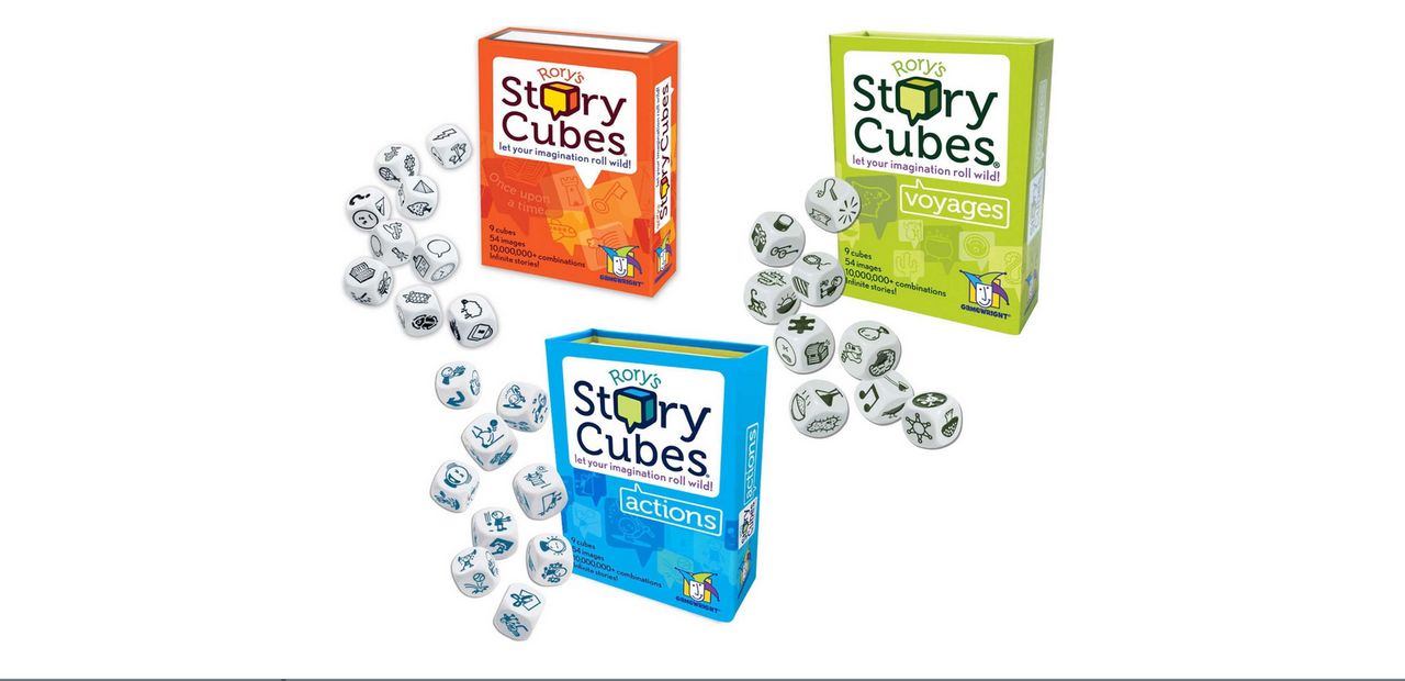 Rory&amp;#039;s Story Cubes set.