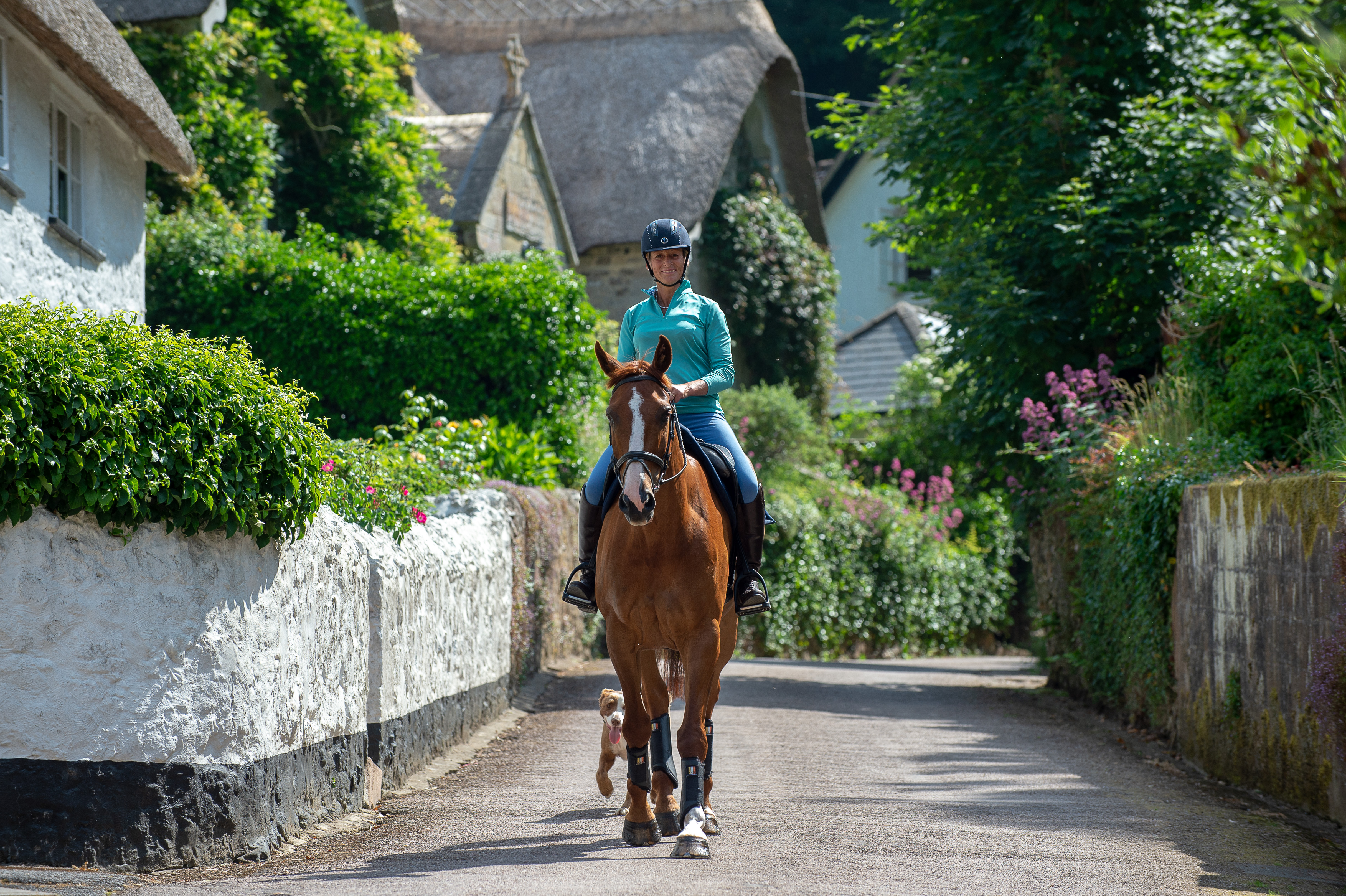 Mary King on Kings Ginger, as pictured in&amp;nbsp;Horse &amp;amp; Hound in 2018