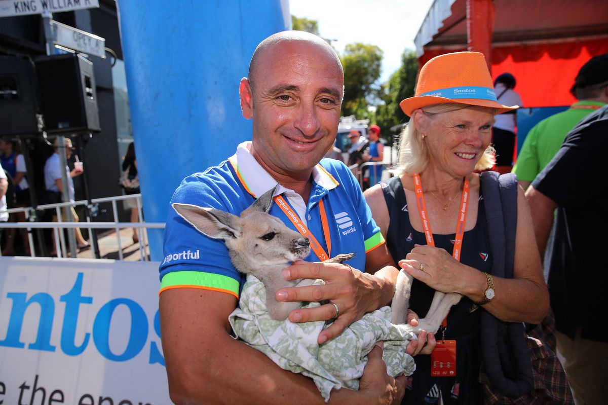 Paolo Bettini was a guest of the race in 2016