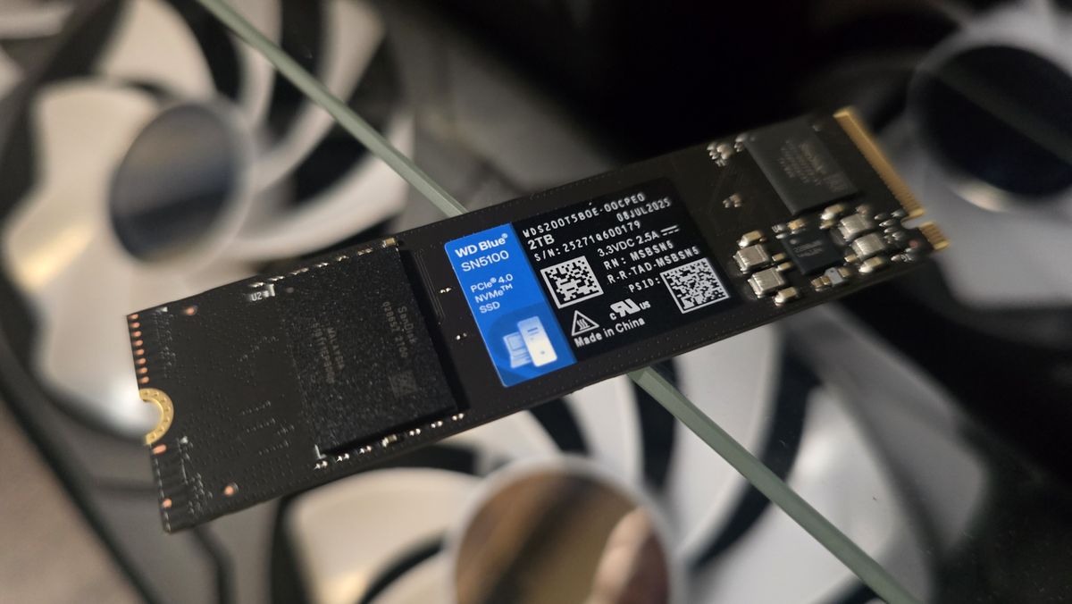 Sandisk WD Blue SN5100 NVMe SSD review | PC Gamer