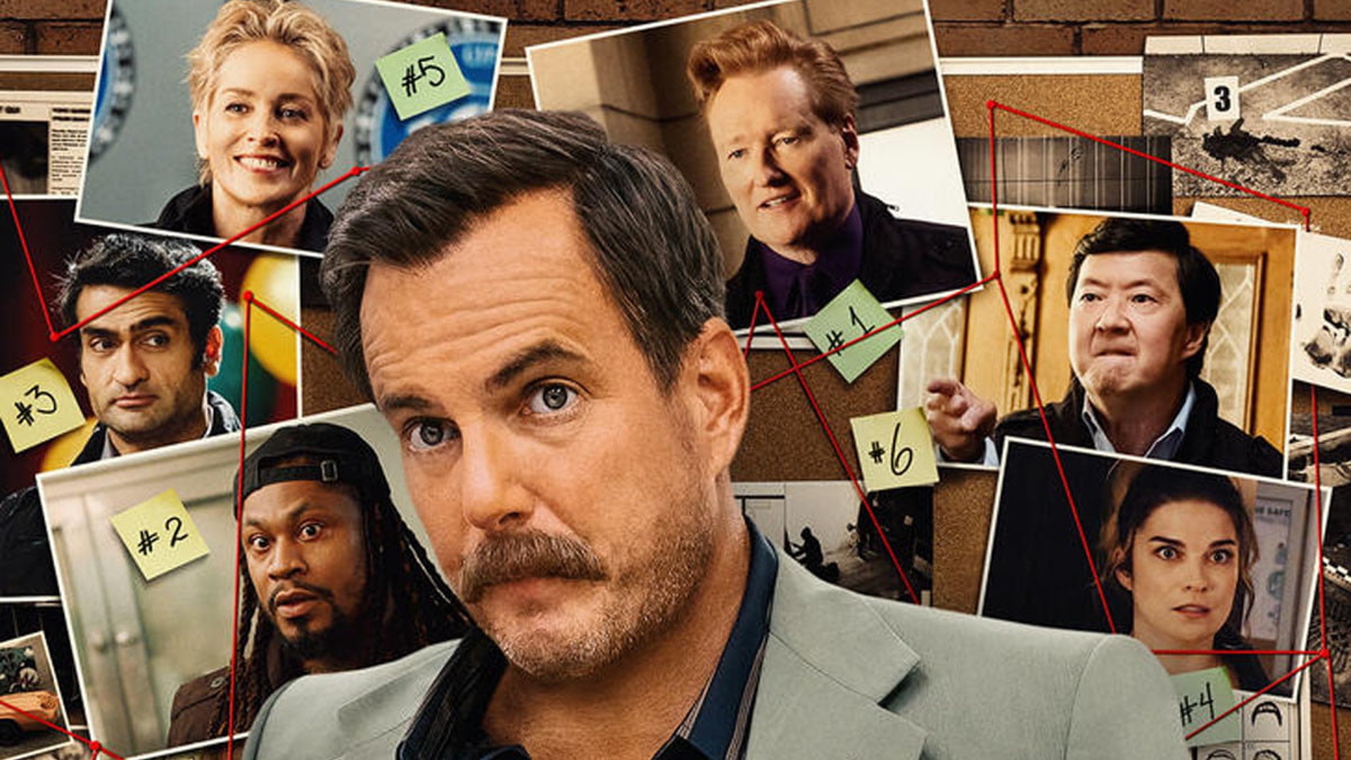 Will Arnett johtaa tähtivieraita Netflixin Murderville-sarjassa.