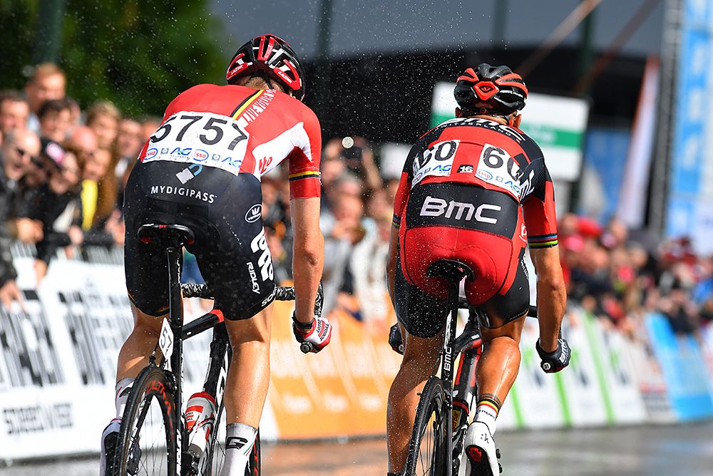 Tim Wellens and Philippe Gilbert