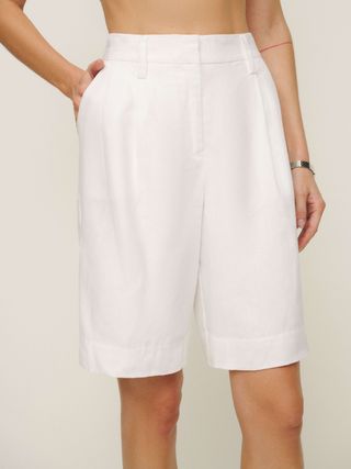 Liam Linen Bermuda Short