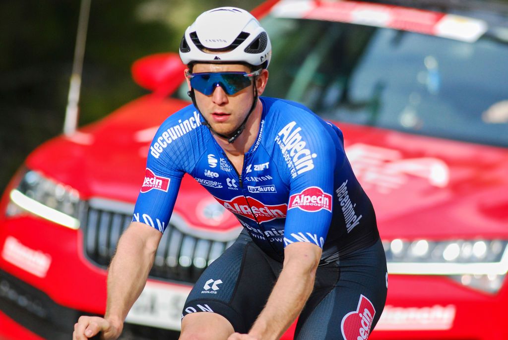 Kaden Groves (Alpecin-Deceuninck) spoke about the late crash on stage 2 of the Giro d&#039;Italia