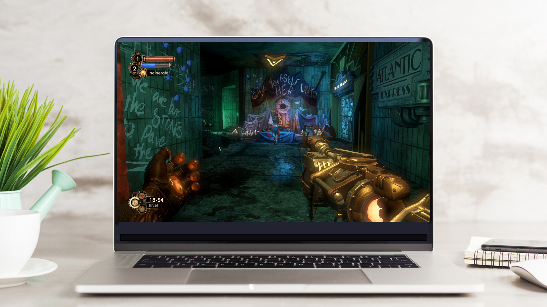 Bioshock 2 fonctionnant sur MacBook Pro