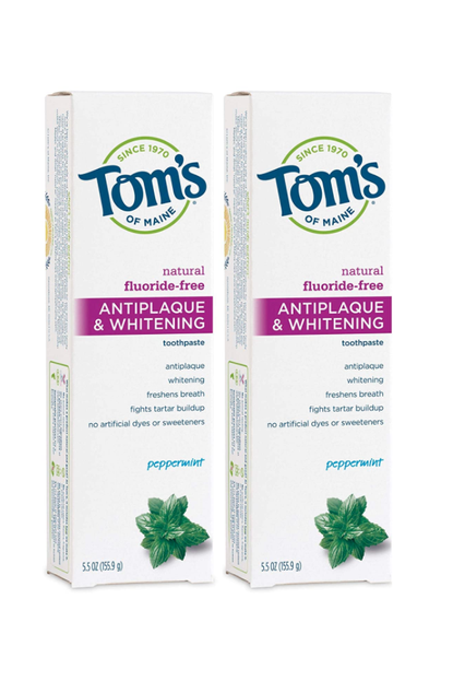 Tom's of Maine Fluoride-Free Antiplaque & Whitening Toothpaste
