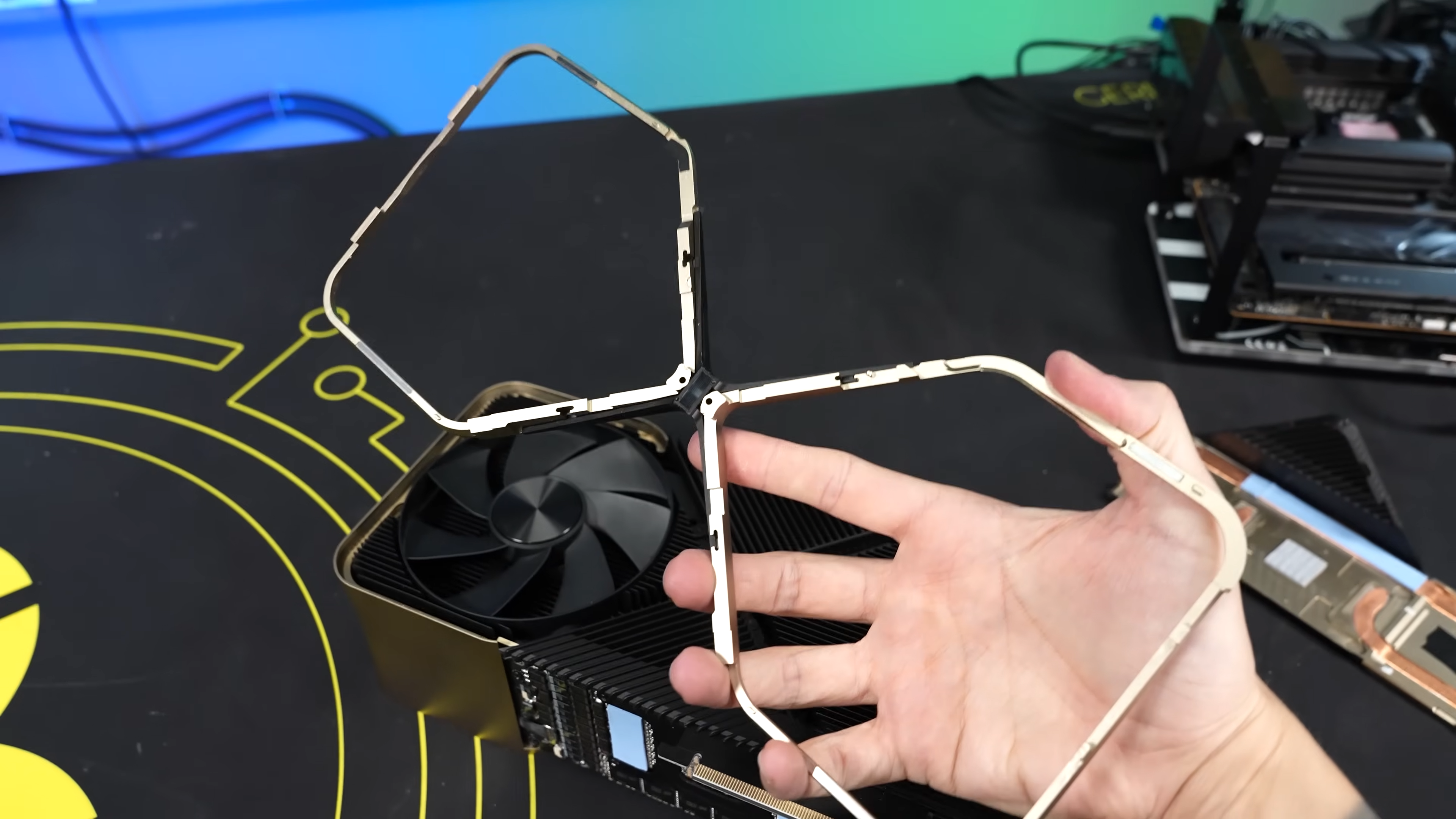 Taking apart the RTX Titan Ada prototype