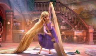 Rapunzel singing When Will My Life Begin in Tangled