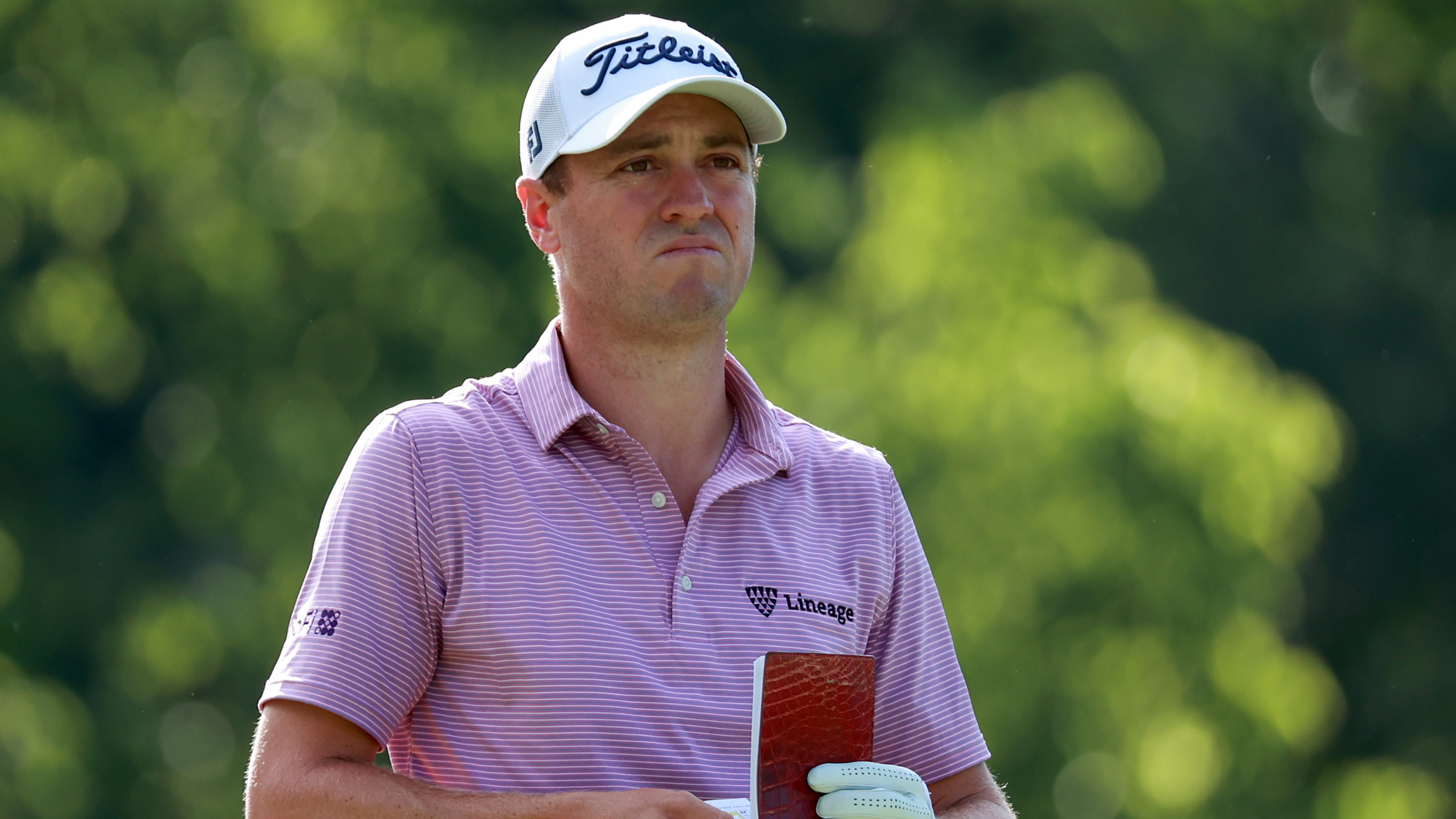Justin Thomas during the Memorial Tournament