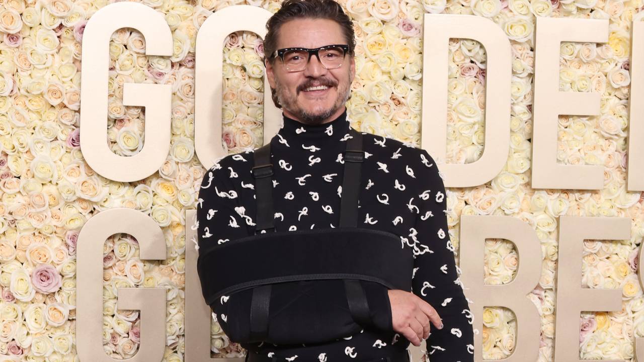 Pedro Pascal at the 81st Golden Globe Awards held at the Beverly Hilton Hotel on January 7, 2024 in Beverly Hills, California.