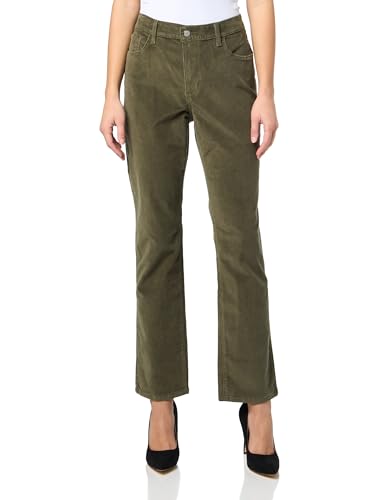 Levi's Women's Classic Straight Jeans (also Available in Plus), Ivy Green (corduroy - Stretch), 32, Standard