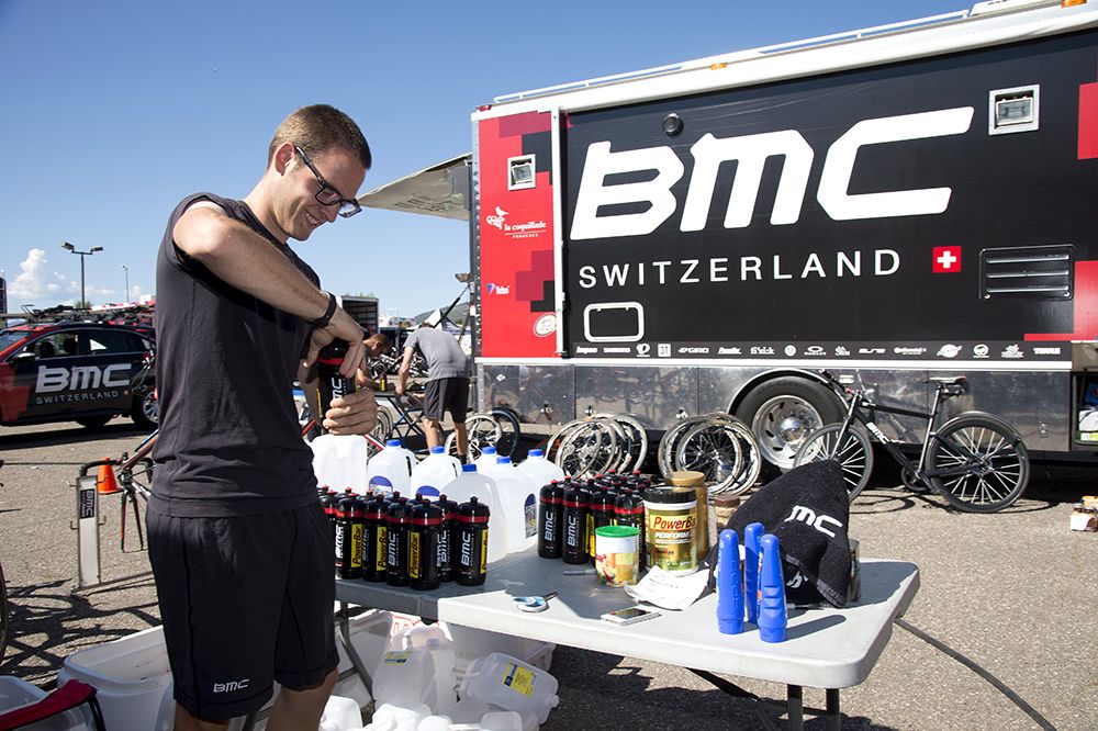There will be plenty of bidons used throughout the race