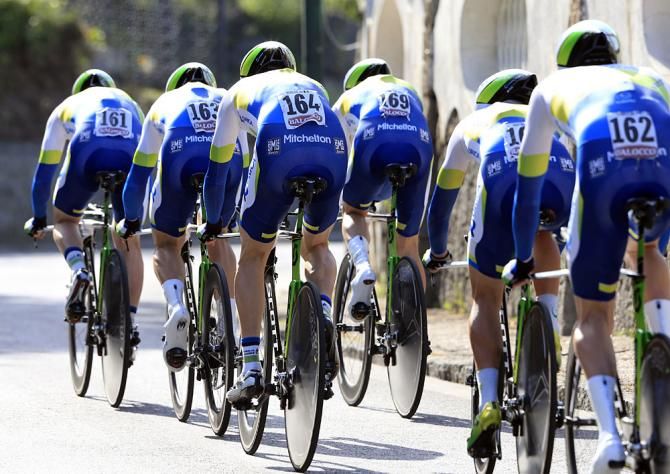 Orica-GreenEdge in action