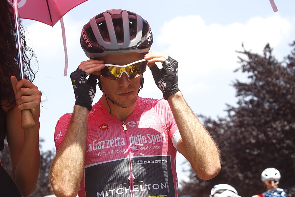 Simon Yates (Mitchelton-Scott) at the start of stage 18 at the Giro d'Italia