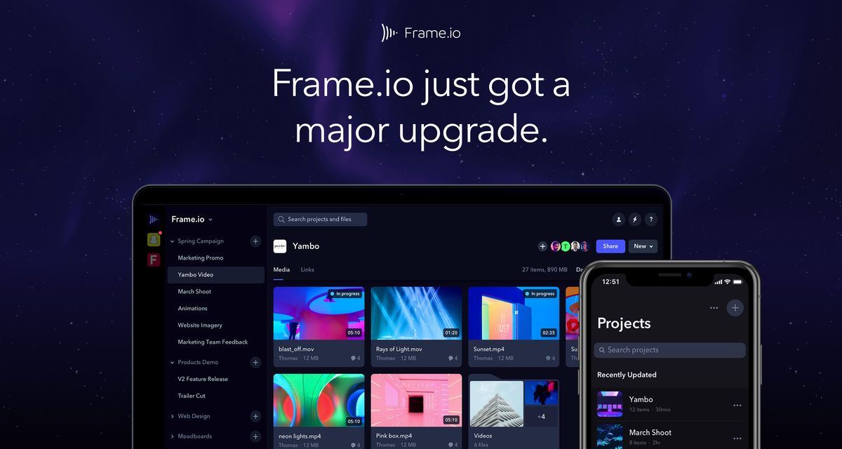 Frame.io Introduces 10 New Features to Dramatically Improve Video