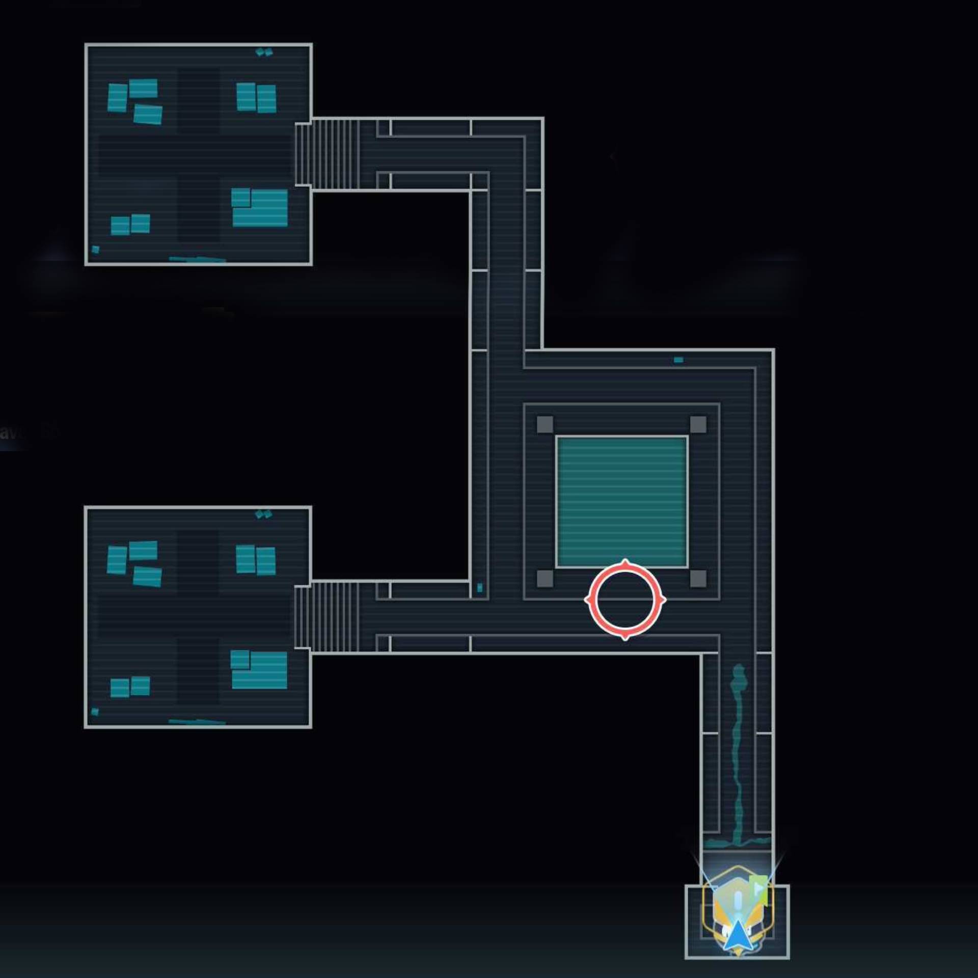 Full map of the Saison Canal Lumiose Sewers in Pokemon Legends: Z-A.