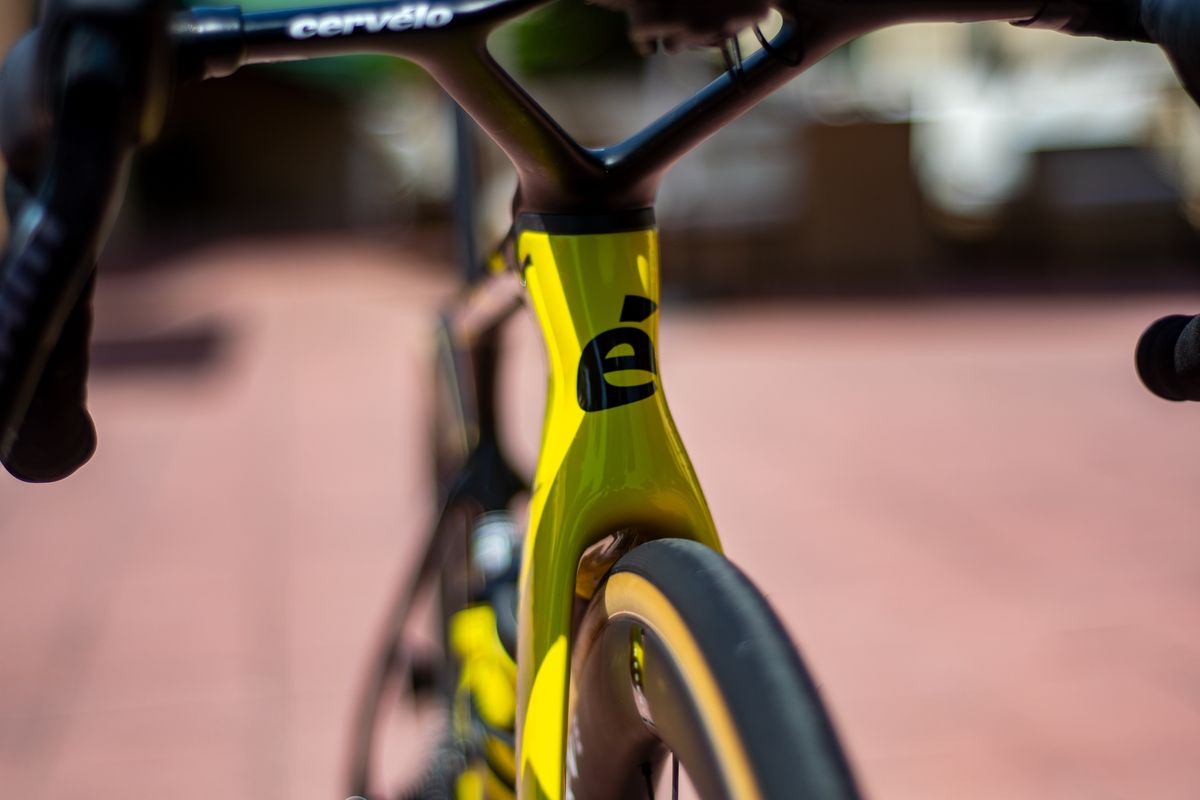 Jonas Vingegaard's Cervelo S5 Tour de France race bike