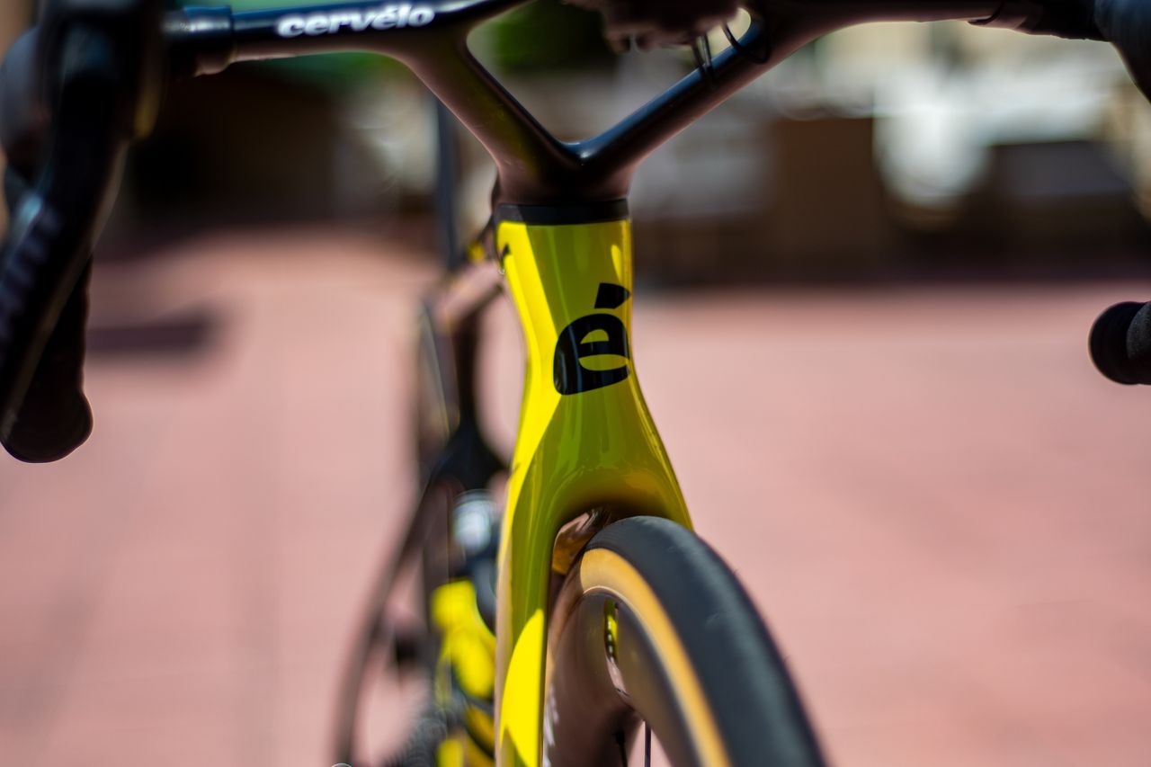 Jonas Vingegaard's Cervelo S5 Tour de France race bike
