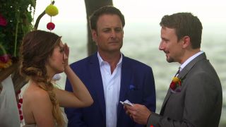 Carly and Evan's wedding on Bachelor in Paradise