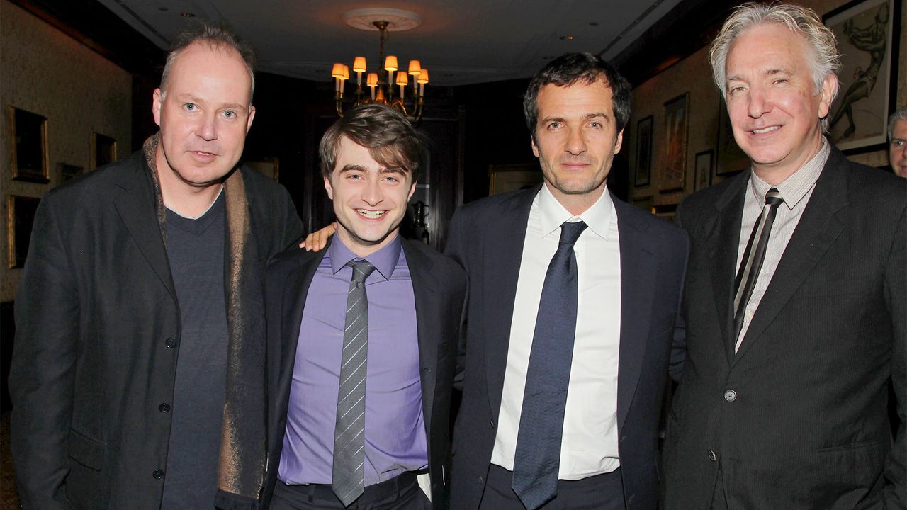 daniel radcliffe alan rickman photo