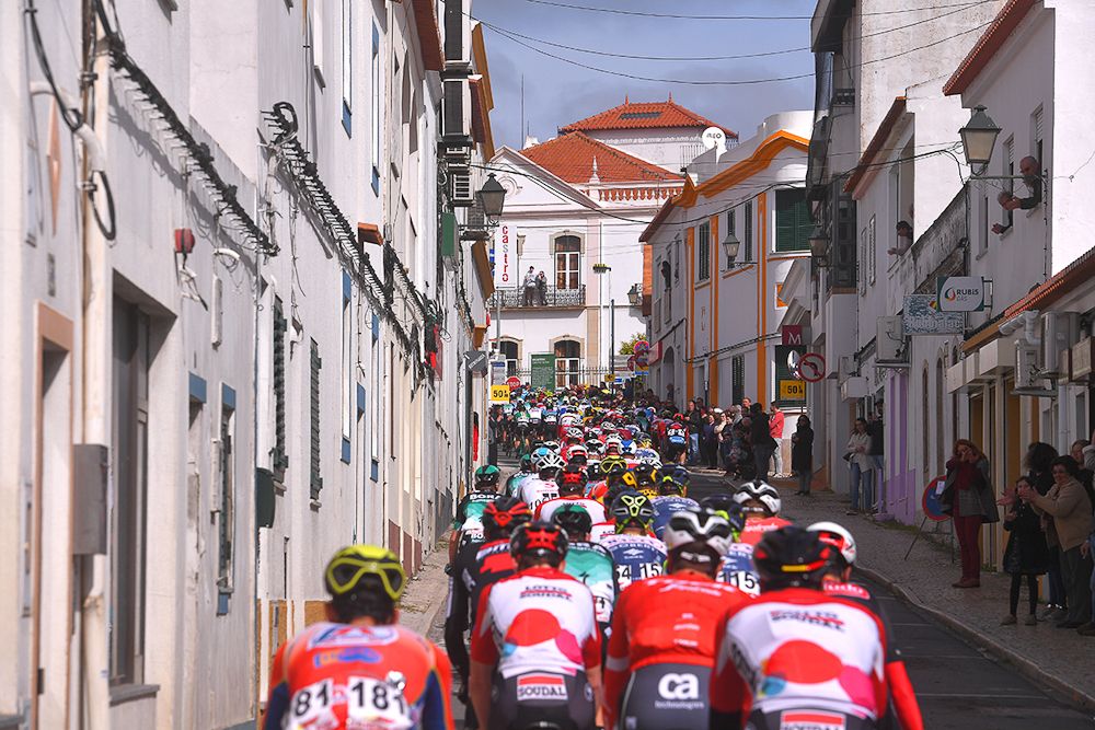 Scenery along the route of stage 4 at Volta ao Algarve