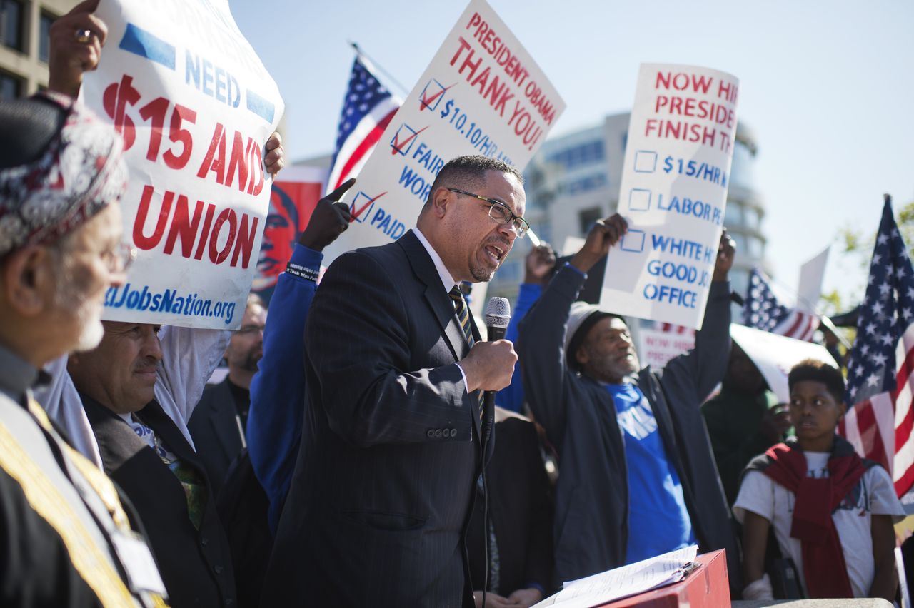 Keith Ellison would do well as the head of the DNC.